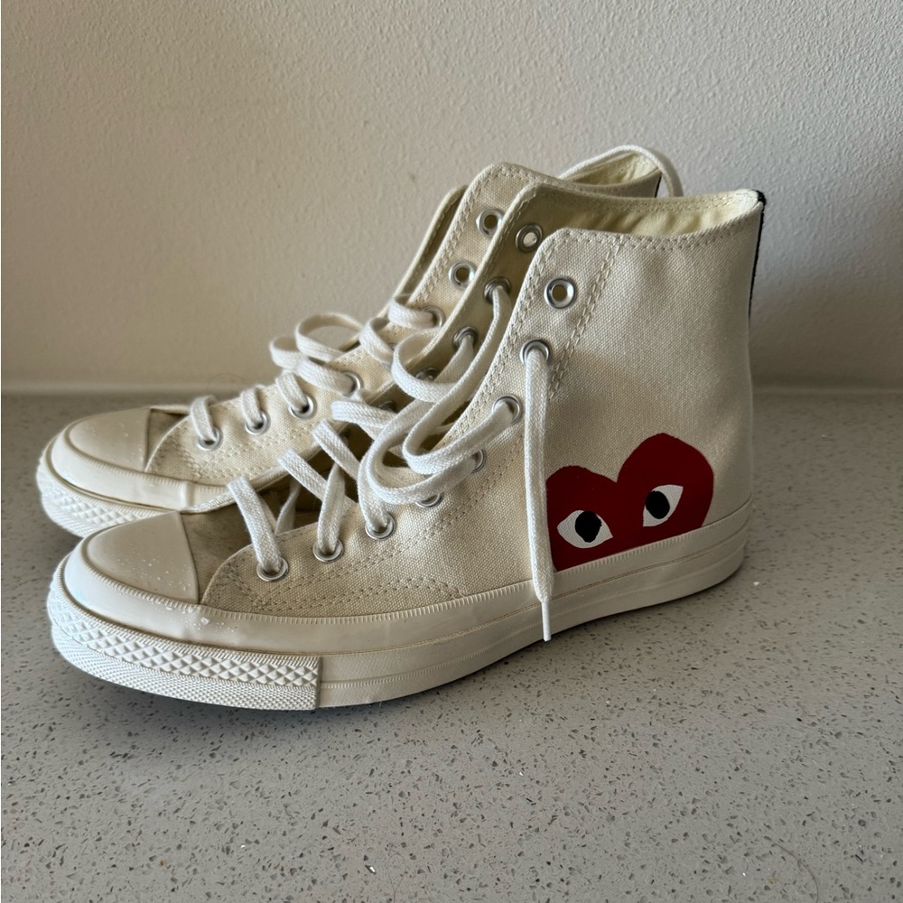 Converse Comme Des Garcons shoes. Size 8.5, 42